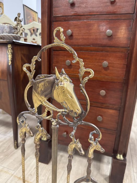 Set ustensile semineu din bronz