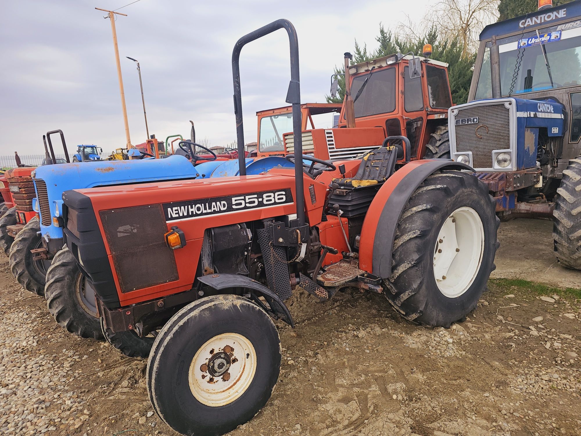 Tractor New Holland 55-86 Viticol Import Italia ‼️