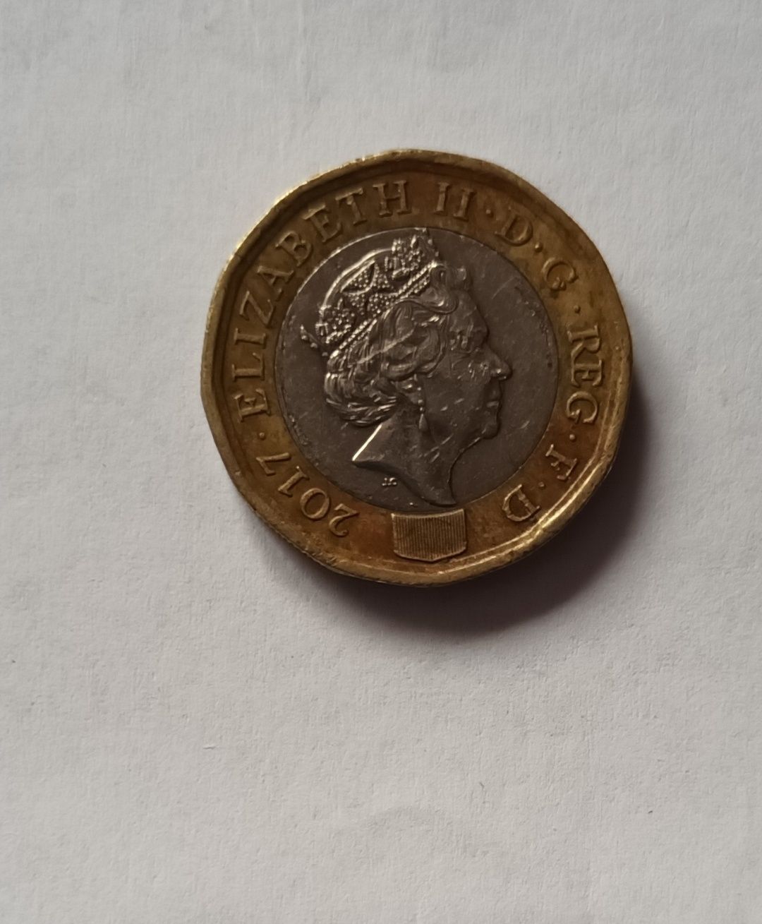 Monede vechi,Regina Elisabeta ,One Pound 2017