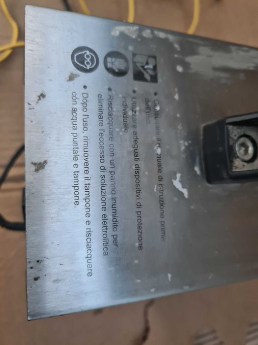 aparat curatat sudura inox gravat inox metal