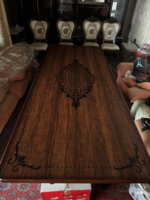 Стол и стул 12 комплект.