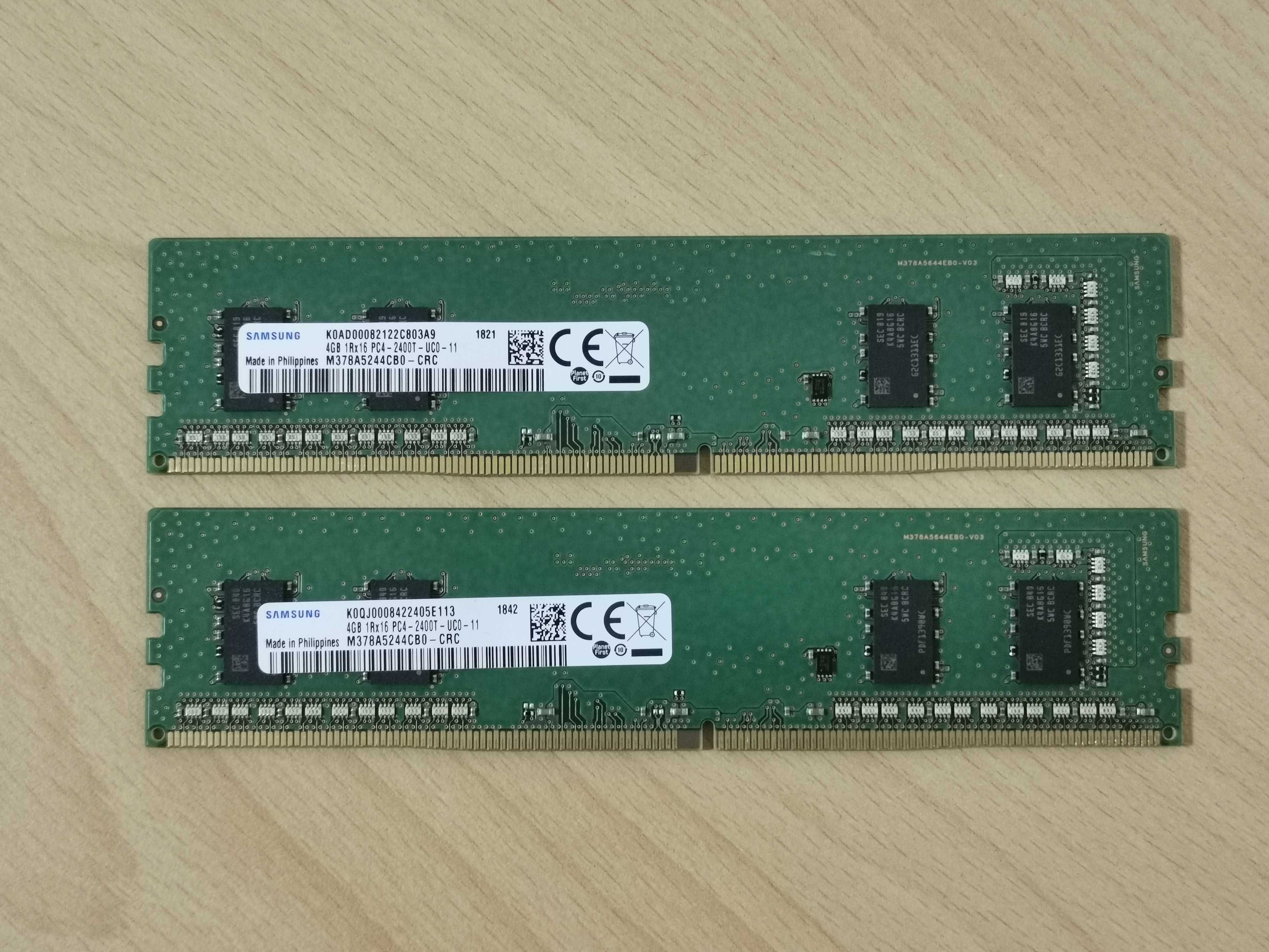 DDR4 Samsung 2x 4GB 2400MHz рам памет