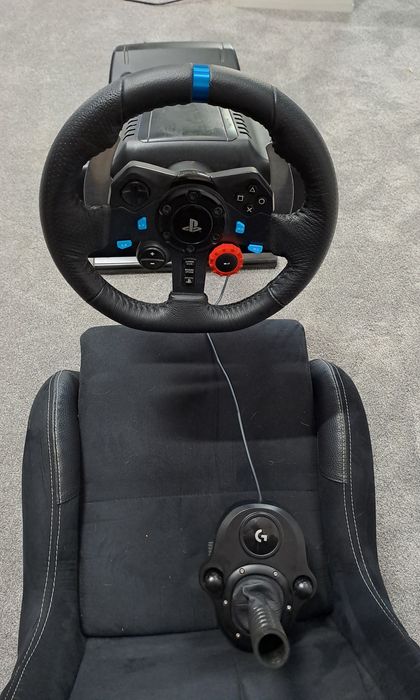 Logitech g29+schimbator și playseat evolution