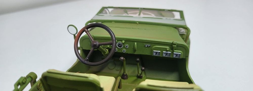 Machetă Willys jeep 1/18