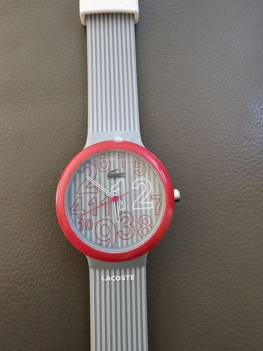 Ceas Lacoste, curea silicon
