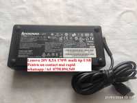 Incarcator Laptop Lenovo  20V 8.5A 170W mufa Patrata Original