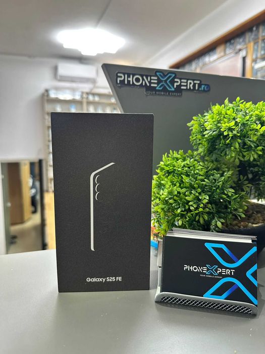 Nou Samsung Galaxy S25 FE 256GB Jetblack cu Factura