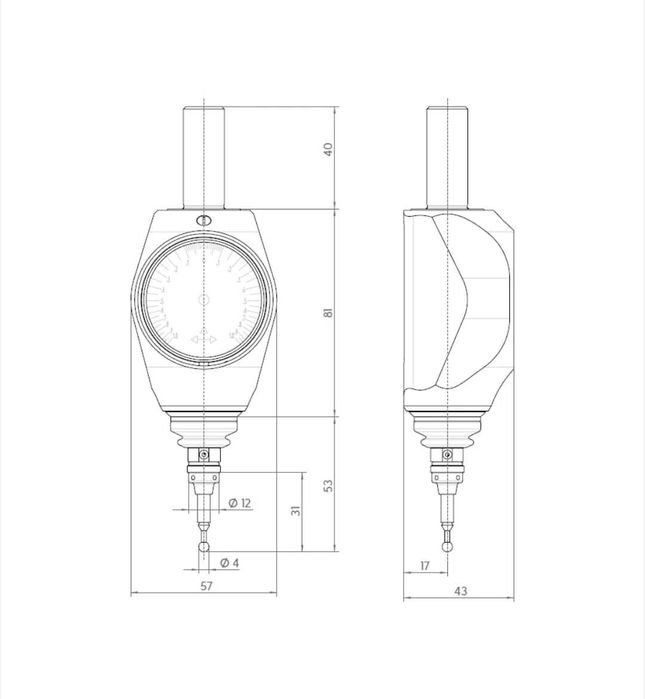 Palpator 3D: Haff & Schneider (Fabricat in Germania)