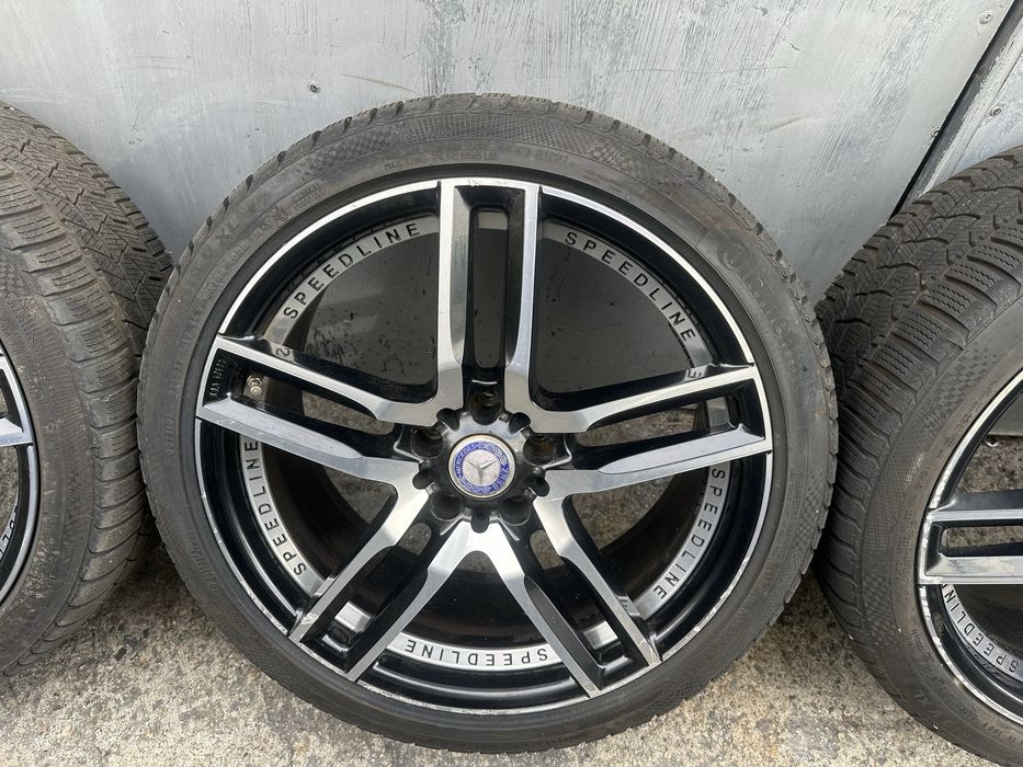 Зимни гуми с джанти Speedline 5x112 66,6 19цола Мерцедес