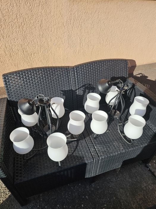 Candelabru set lustre compus din 3 piese