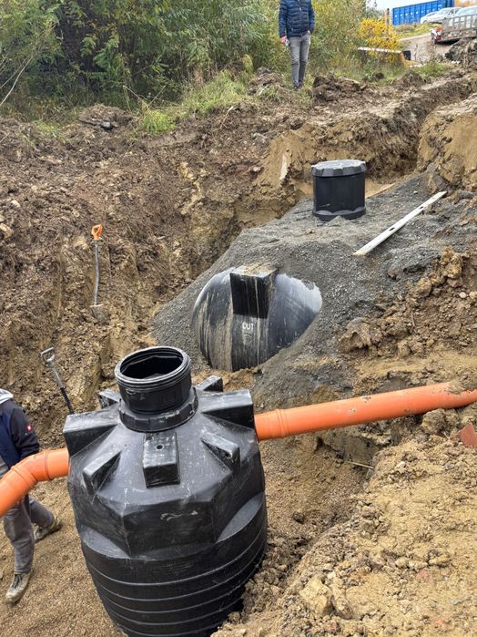 Fose septice ecologice, separatoare de grăsimi ,hidrocarburi, bazine