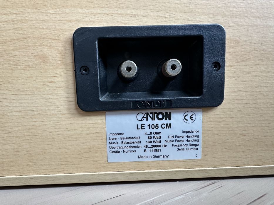 Център колона CANTON LE-105 CM