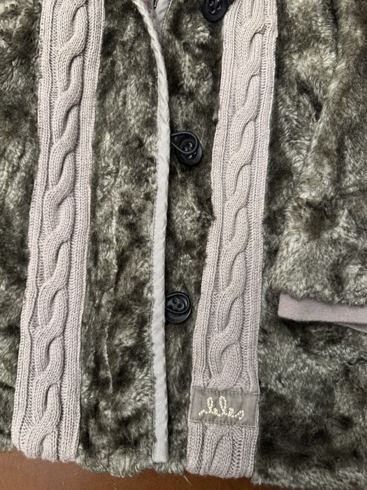 Palton gros cu gluga de fete marimea 18