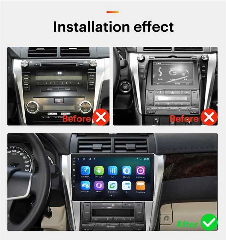 Мултимедия за Toyota Camry плеър 10” Android Навигация Двоен дин 2 DIN