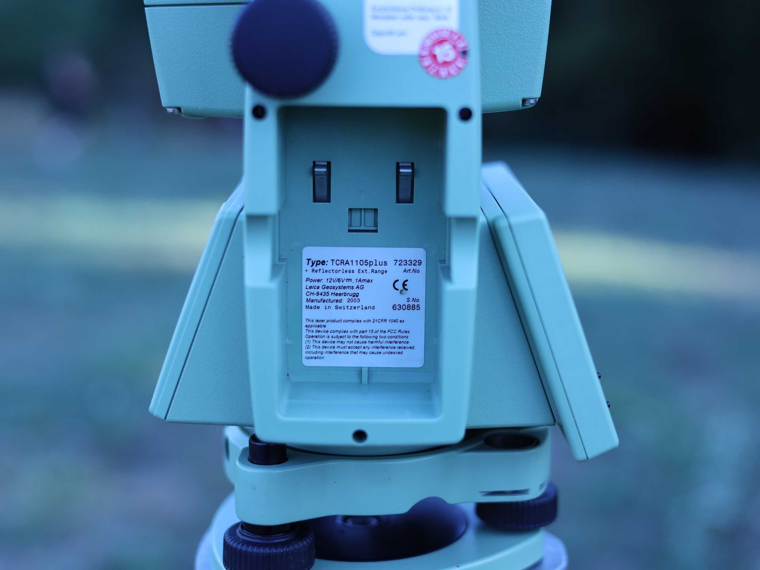 Торална станция Leica TCRA1105 Plus (art. # 723329)