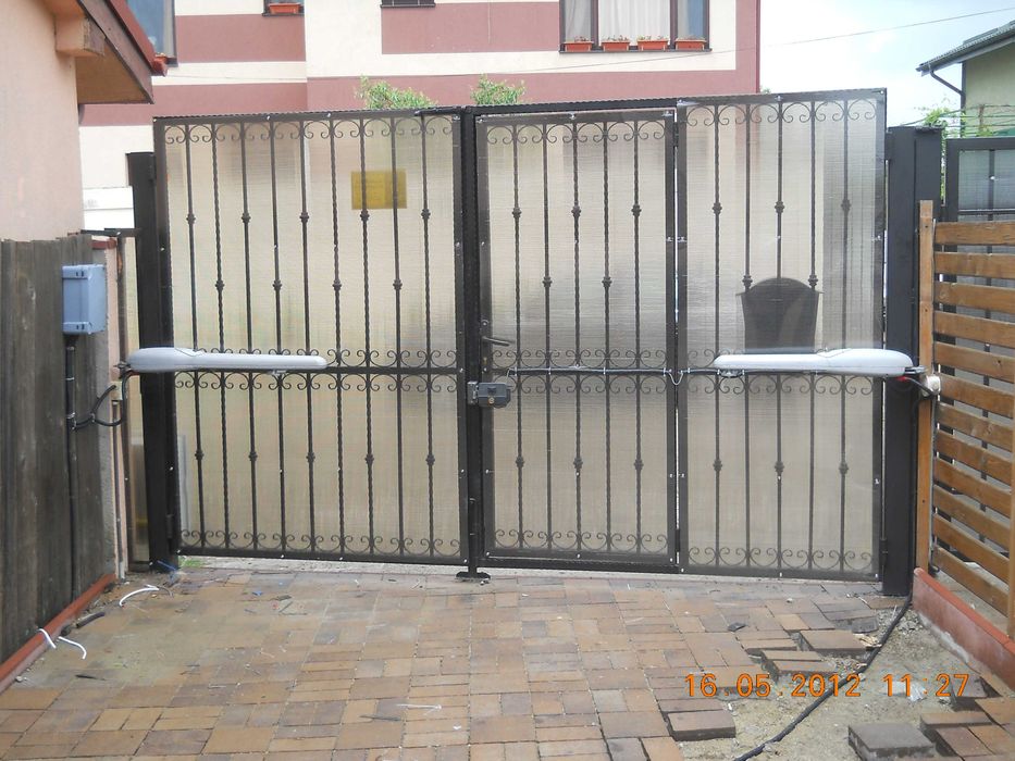 Garduri porti confectii metalice fier forjat teava patrata rectangula