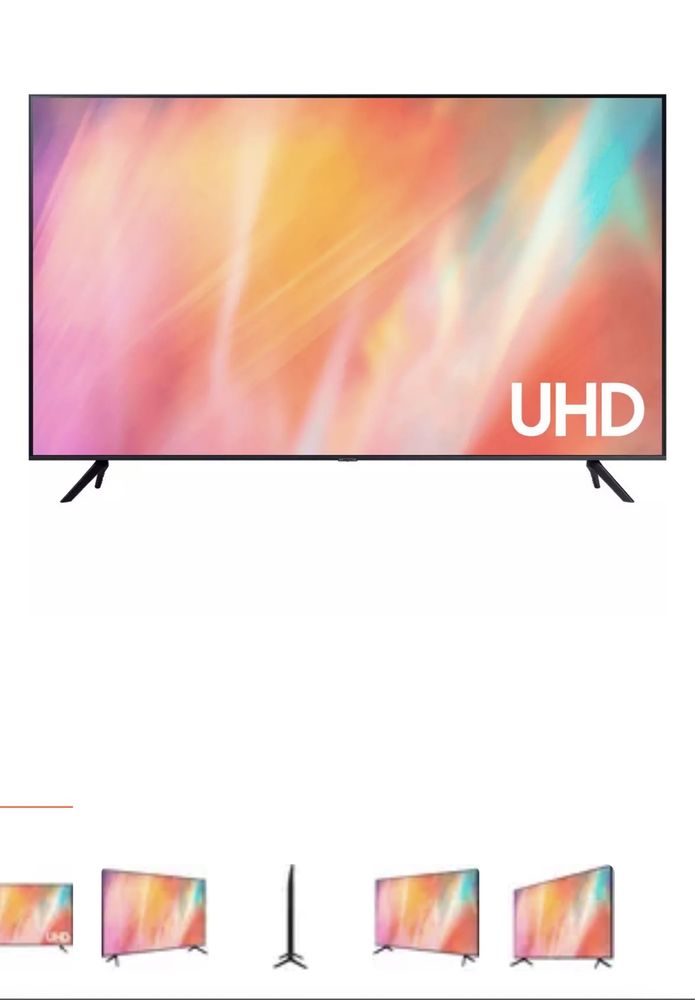 Телевизор Samsung 43" UE43AU7100UXCE LED UHD Smart Titan Gray (4K)