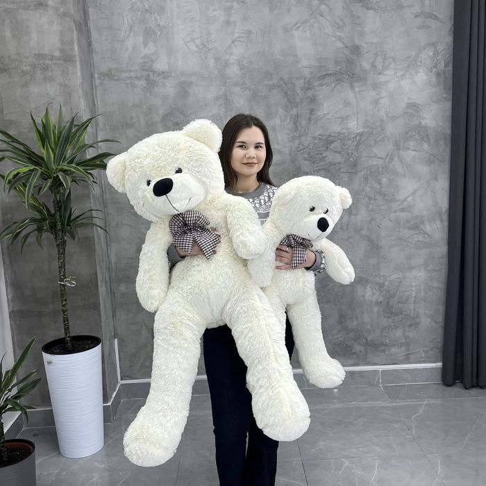 Плюшевая игрушка 80см и 120см. Мягкие игрушки. Подарок. Kaspi red