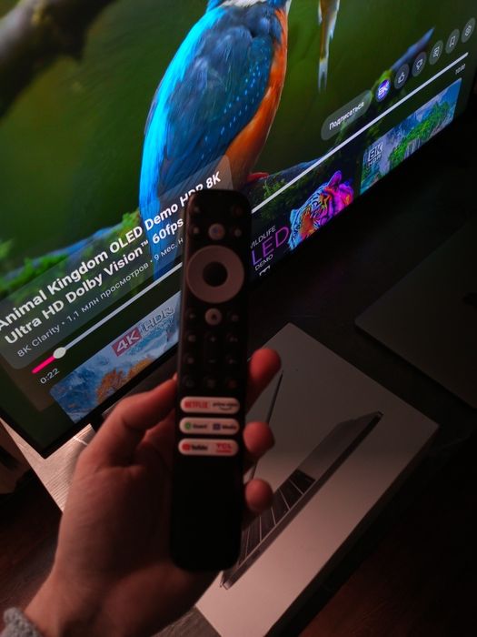 Оригинал TCL 4К UHD 43"/HDR10+/3840x2160 смотрите фотографии.