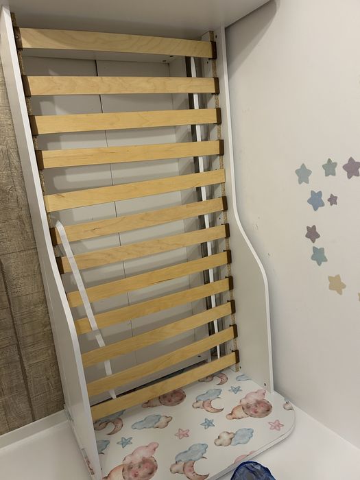 Pat pentru copii 140 x 70 cm cu elefantul cici