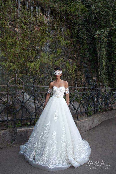 rochie de mireasa Milla Nova, deosebita, marimea 38-40