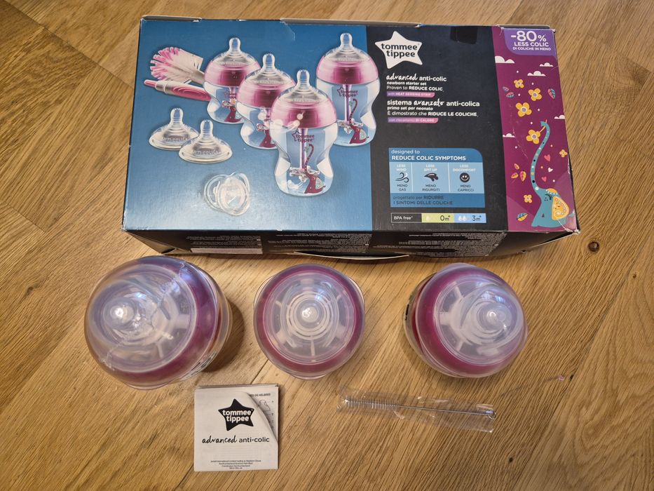 3 biberoane anti colici Tomee Tipee
