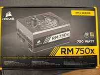 Захранване 750w модуларно тихо Corsair RM750x PSU Gold Certified