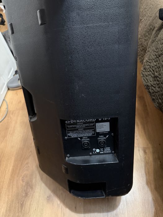 Boxe dynacord d-lite 15.3