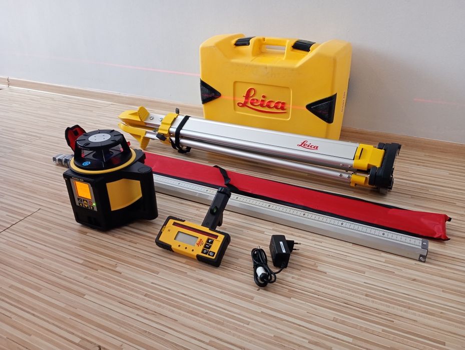 Nivelă laser Leica Rugby 880, dublă pantă
