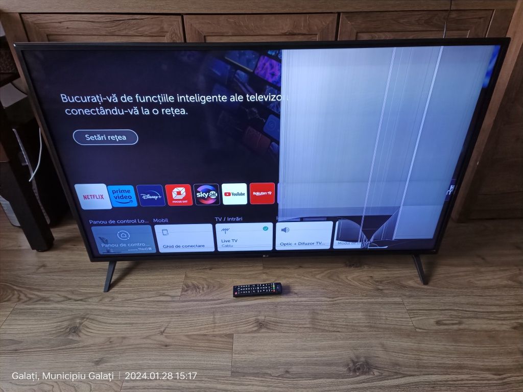 Televizor LG  Smart 140 cm ecran defect