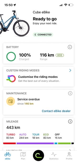 Ebike Cube Kathmandu 2024 Smart Cx4 440km