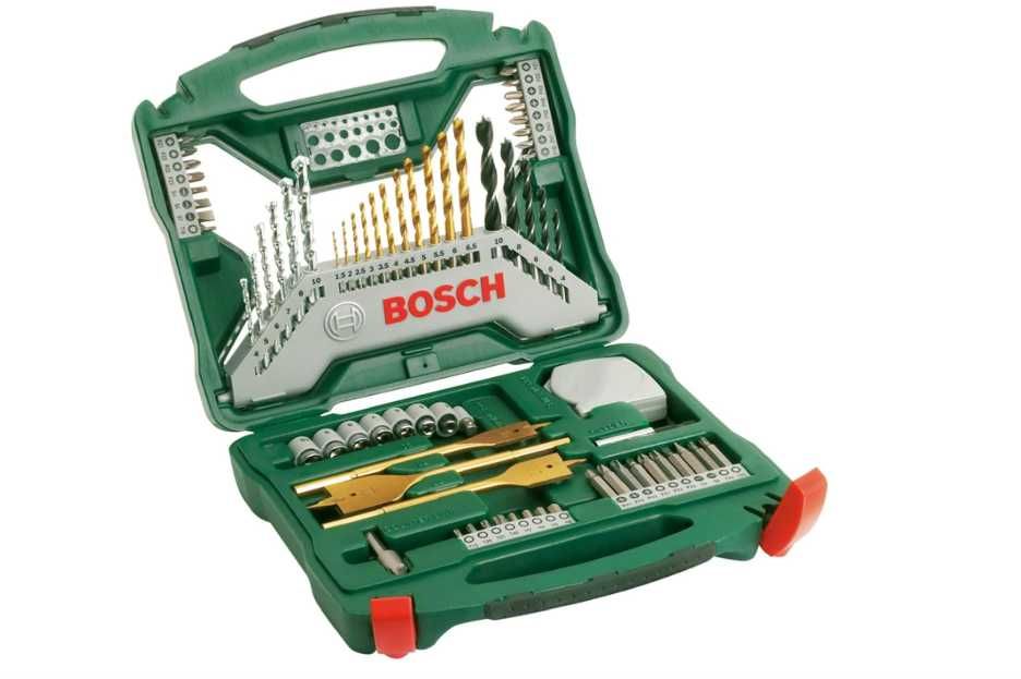 Комплект свредла и битове Bosch X-Line Titanium /70 части/