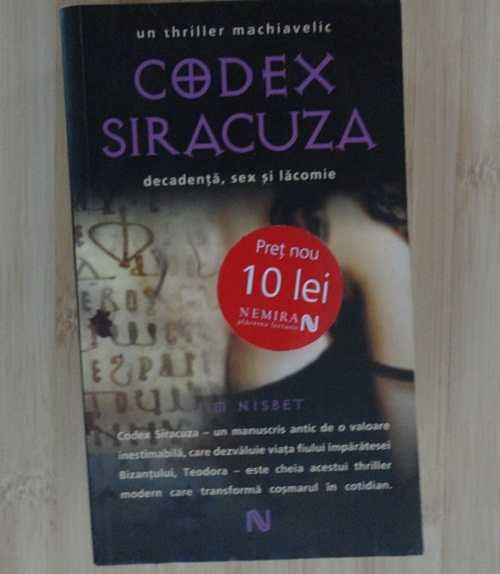 Codex Siracuza -Jim Nisbet