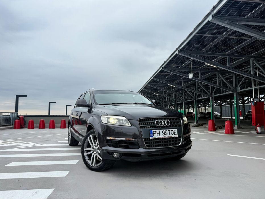 Audi Q7 3.0 TDI Quattro 4L– Bose, Perne, Piele/Alcantara, Jante R20