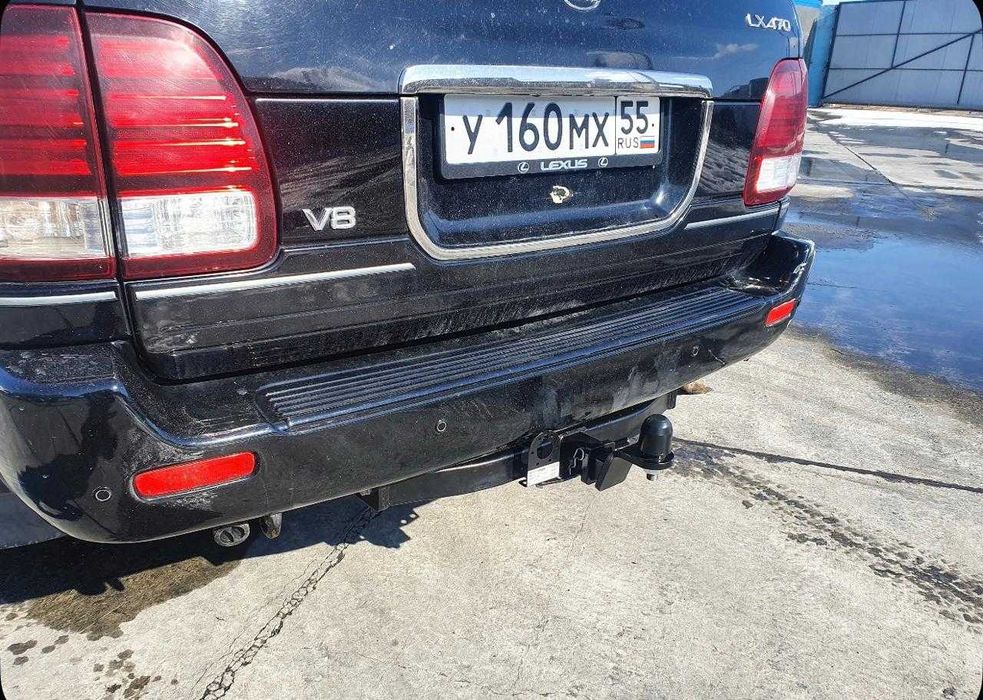 Фаркоп на Toyota Land Cruiser 100 быстросъемный шар Тойота LC100