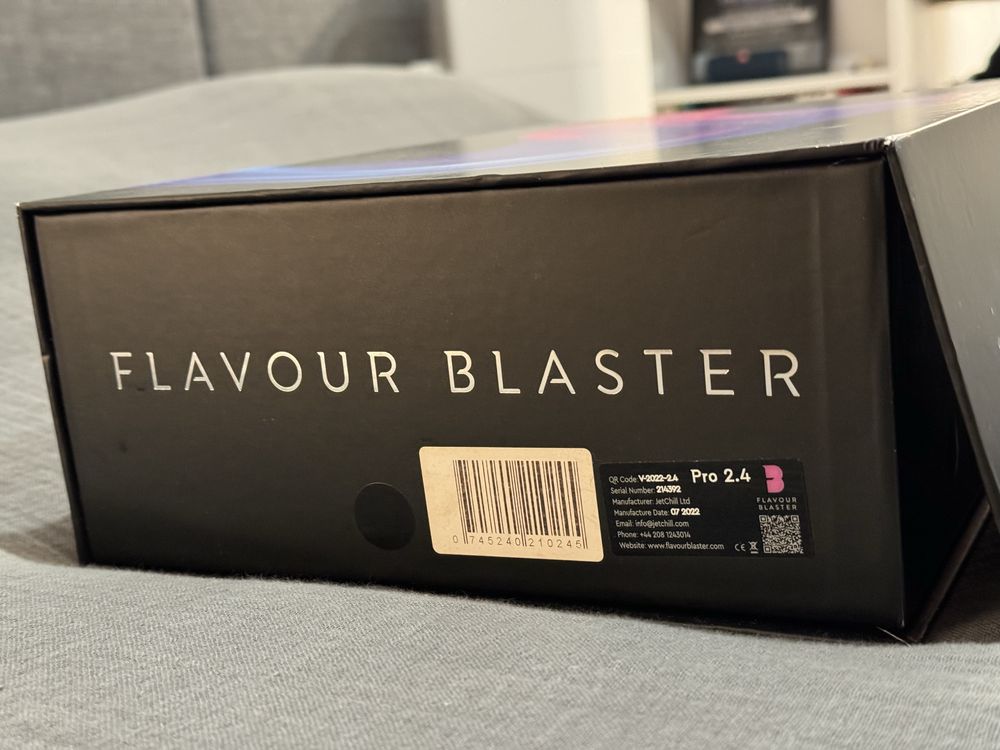 Flavour Blaster Pro 2.4 - KIT - Black пистолет для пузырей на коктейли
