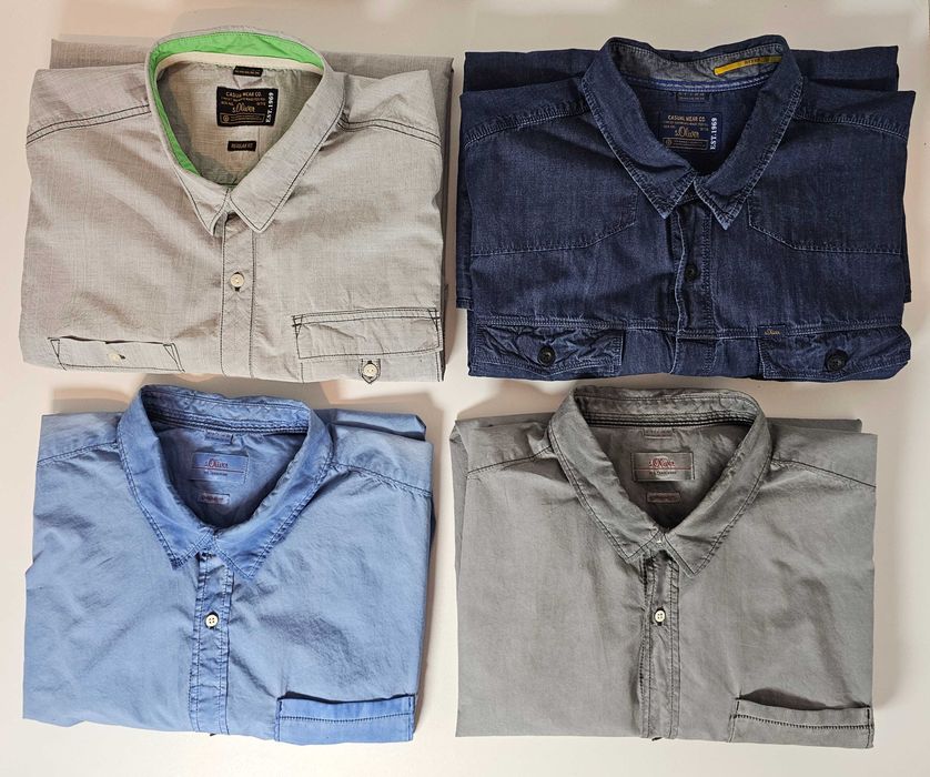 S.oliver / Eterna - мъжки ризи с къс и дълъг ръкав