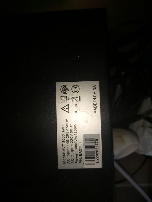 Ups 3000va bez akkumulyator. Yangiyol.