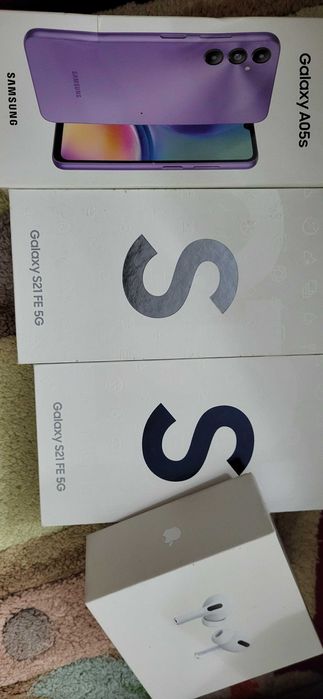 Самсунг Samsung 21FE 189тыс.тг новый Самсунг A05S 60тыс.тг.