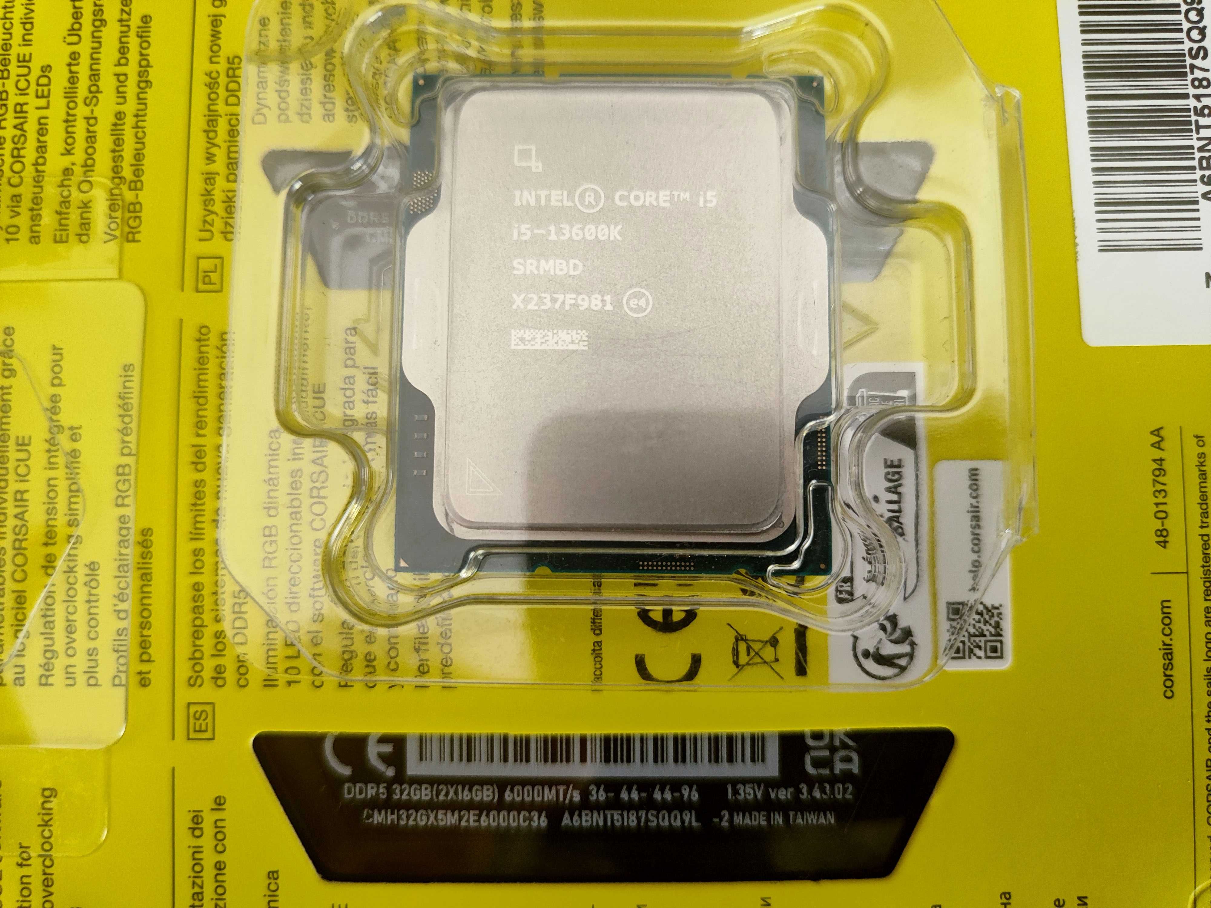 Комплект 13600K ASUS ROG B660 32Gb DDR5-6000