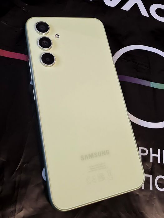 КАТО НОВ 256GB Samsung A54 5G Vivacom Гаранция '25г. Lime