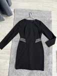 rochie Zara, cu detalii la talie, office eleganta