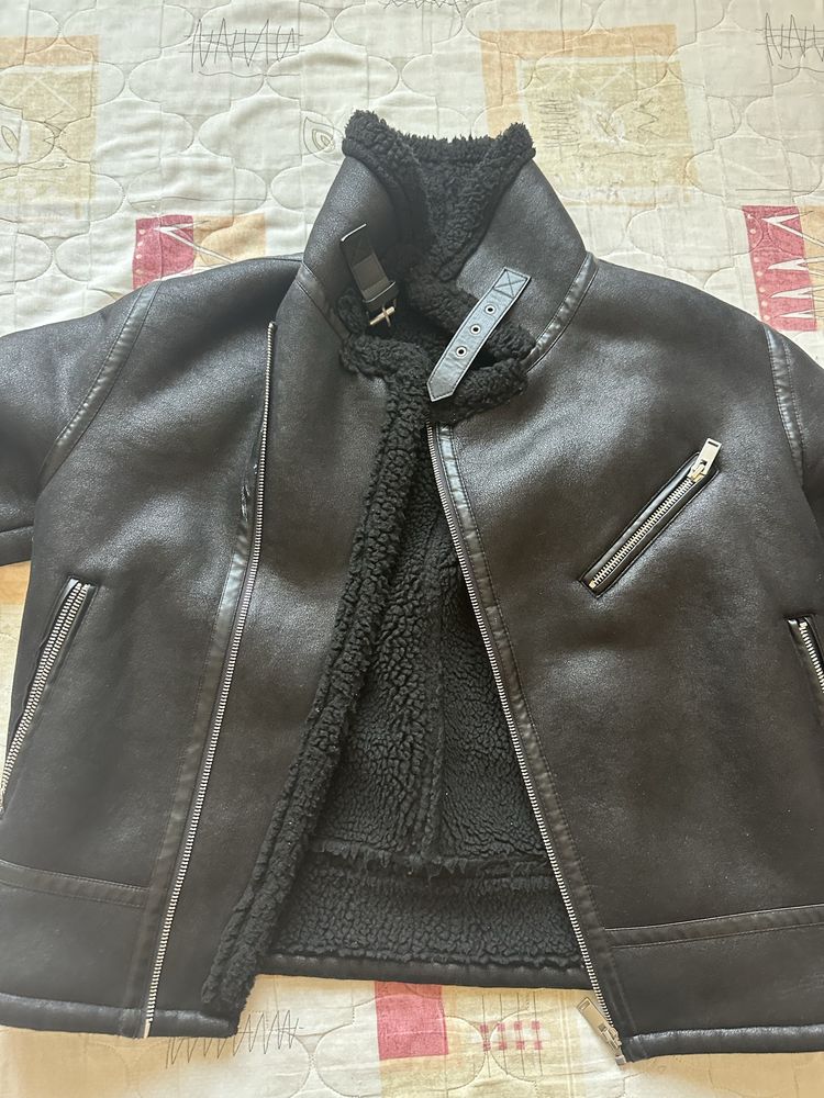Зимно Кожено яке Zara