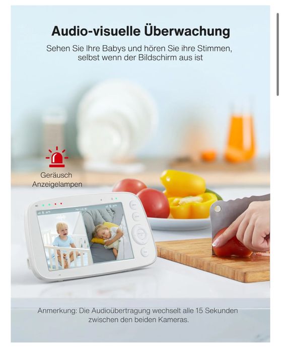 Baby monitor 2 camere
