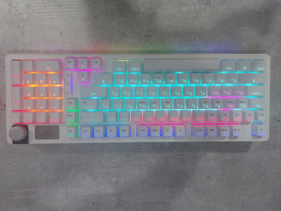 Клавиатура  Aula s98 white