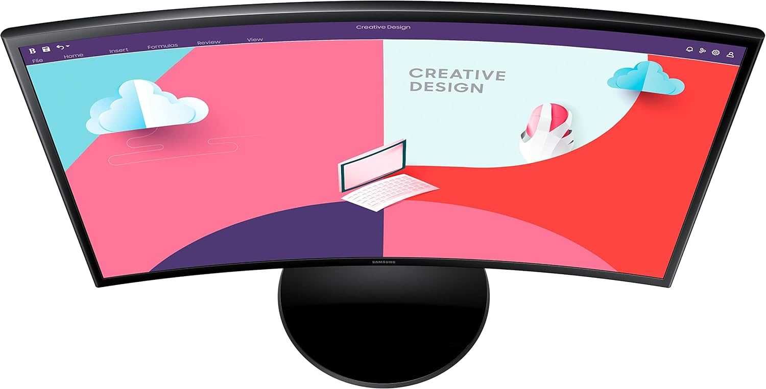 [НОВЫЙ] Монитор Samsung 24" S3 S36C LS24C360EAMXUE FHD 75Hz CURVED
