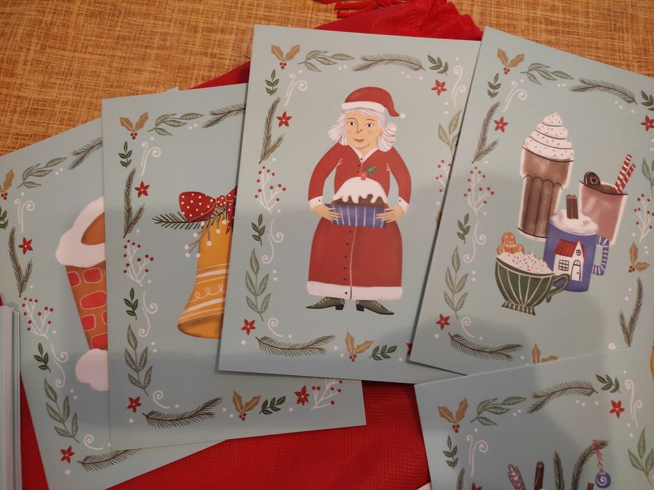 Оразователни карти Carrot: Коледа