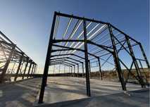 Structura metalica 15x40 din profil hea 180 si ipe 300