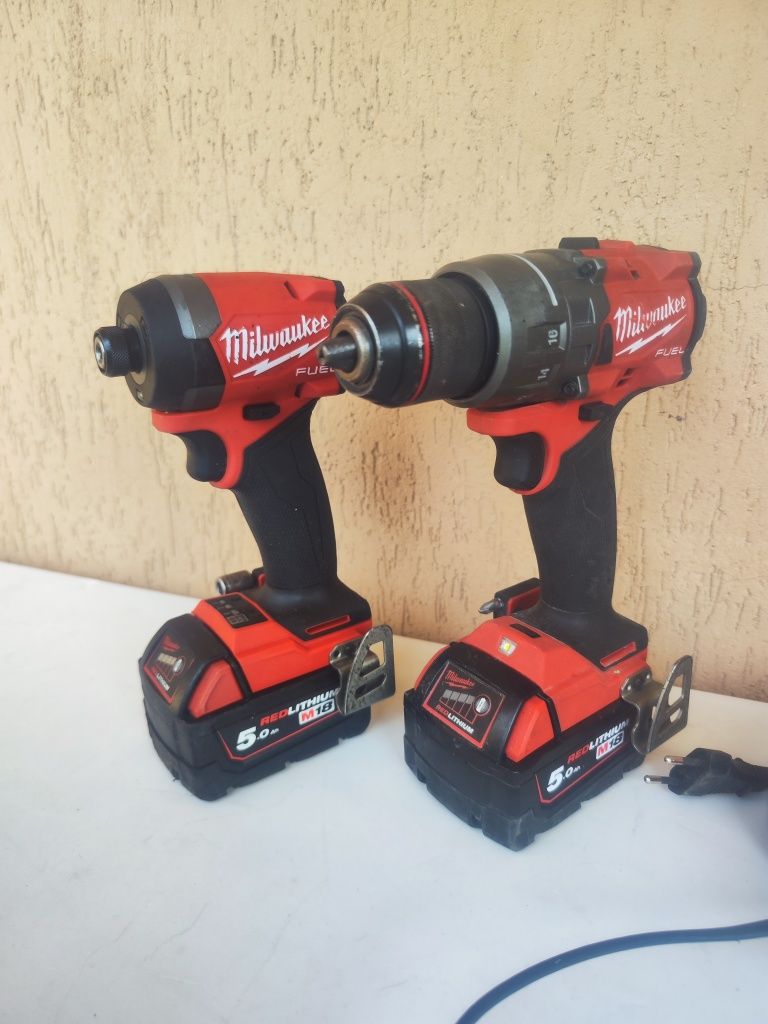 Set Milwaukee 2024 kit impact bit si autofiletanta