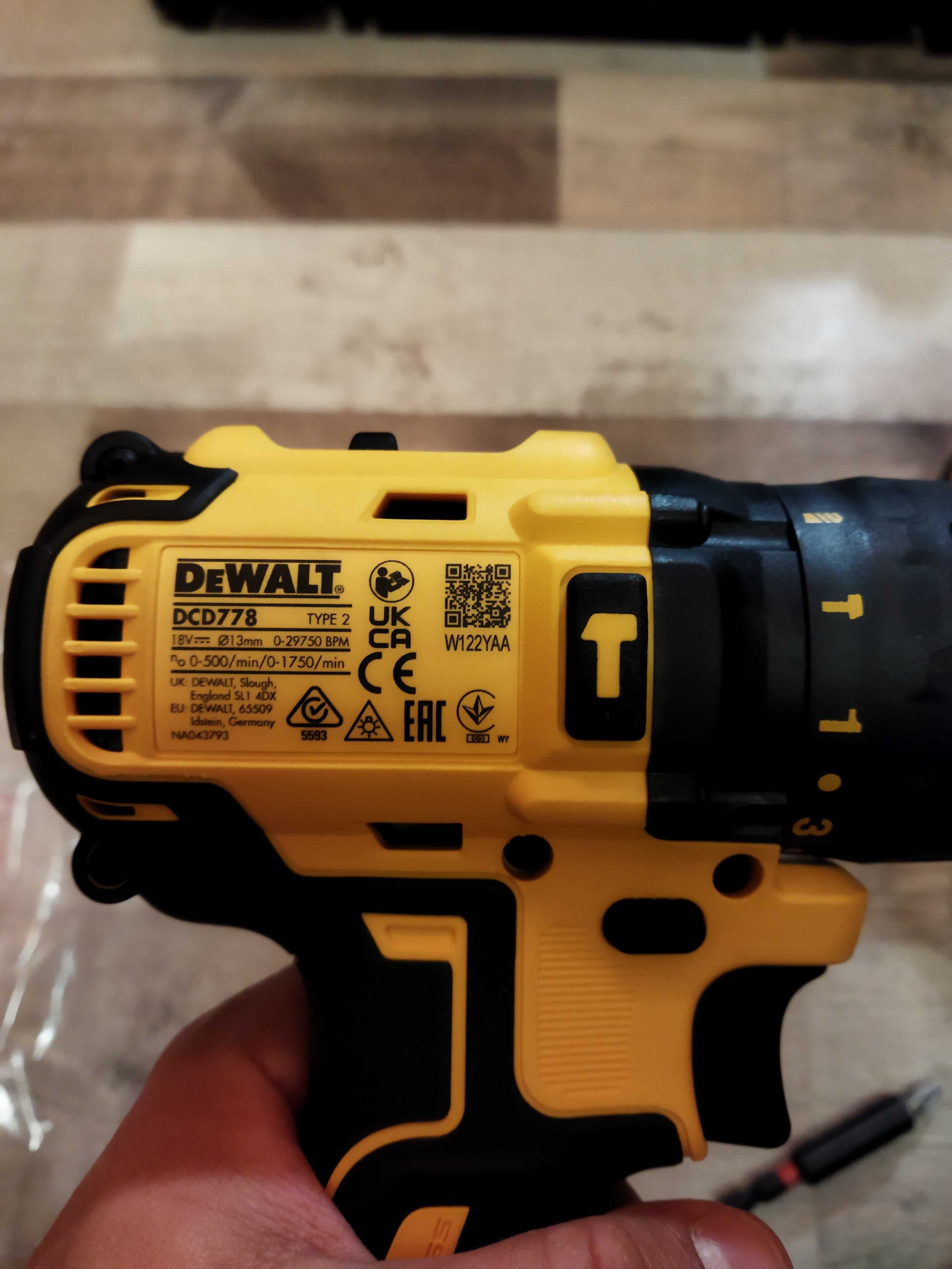 DeWalt set. Impact и Combi drill